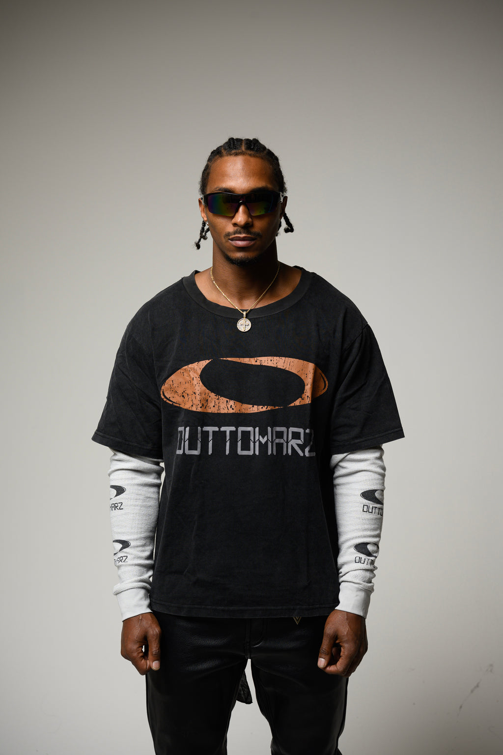 OuttoMarz “Desert Halo” Layered Tee