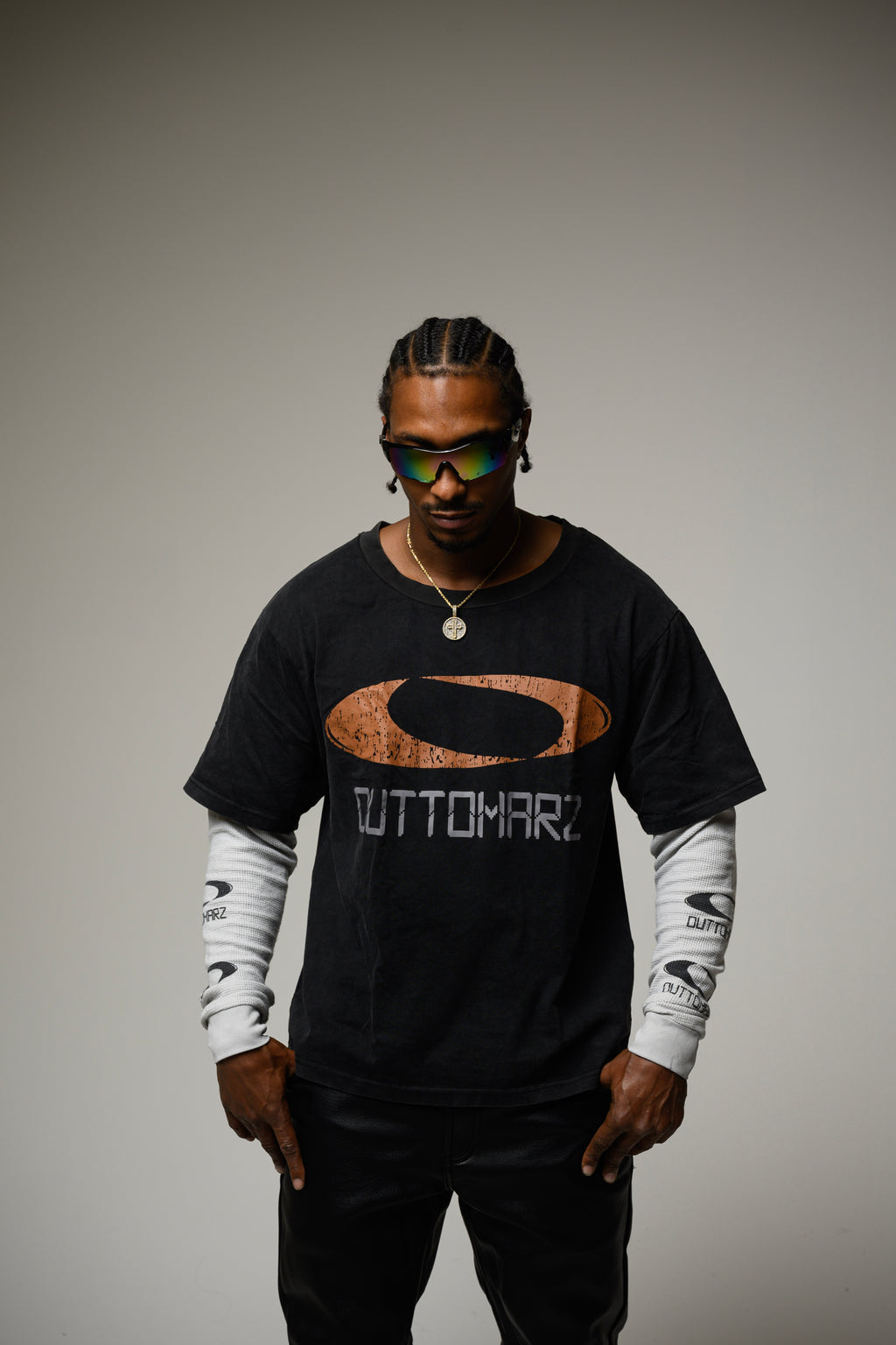 OuttoMarz “Desert Halo” Layered Tee