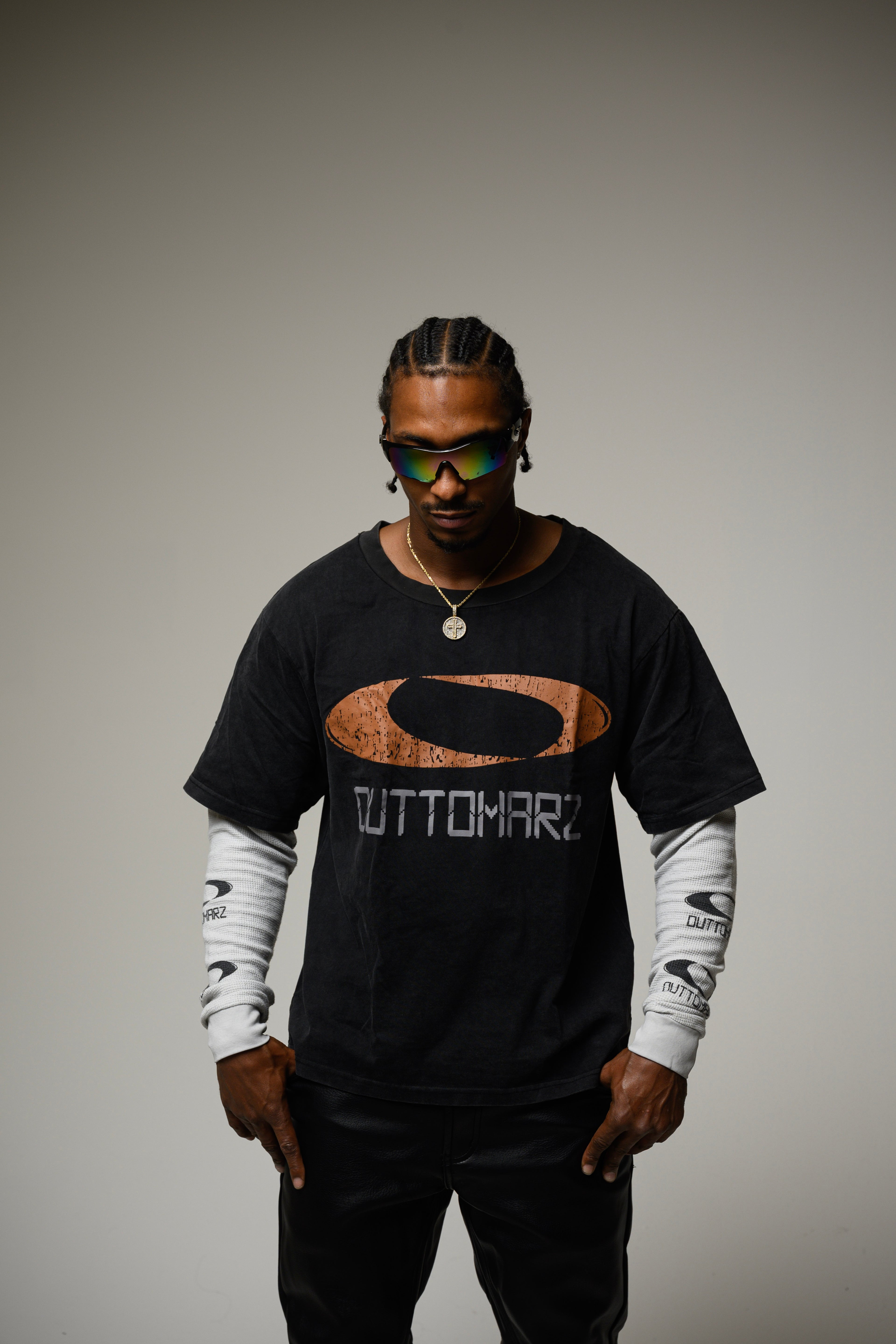 OuttoMarz “Desert Halo” Layered Tee